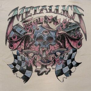 Metallica Graphic Tee. S/m